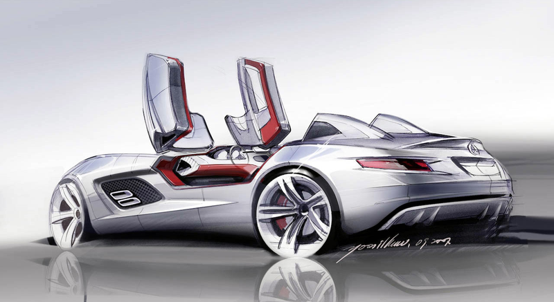 Illustration for article titled 2009 Mercedes McLaren SLR Stirling Moss: $1.01 Million McLaren Madness